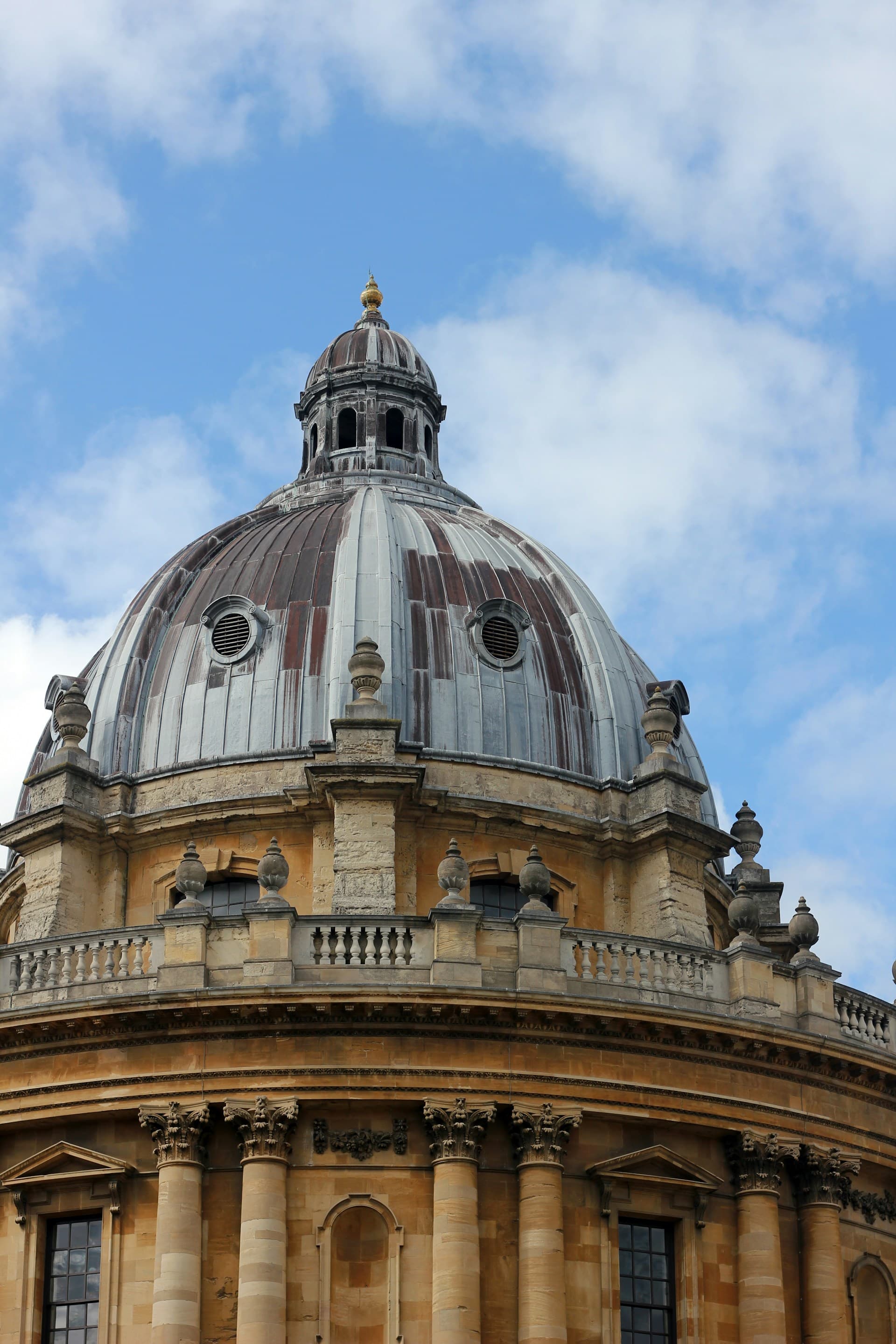 The Radcliffe Camera and historic university architecture in Oxford, UK